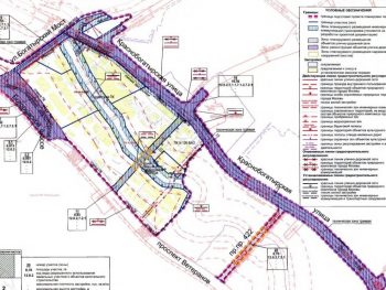 Строится мост через Яузу из Богородского в Сокольники