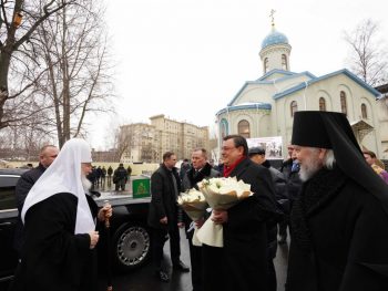 Св. Патриарх освятил храм в Матросской Тишине