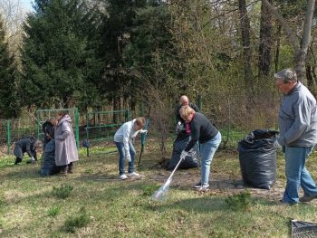 Апрельская встреча: труд в зеленом раю